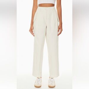 Wilfred Off-White Straight Leg Pants Size 10